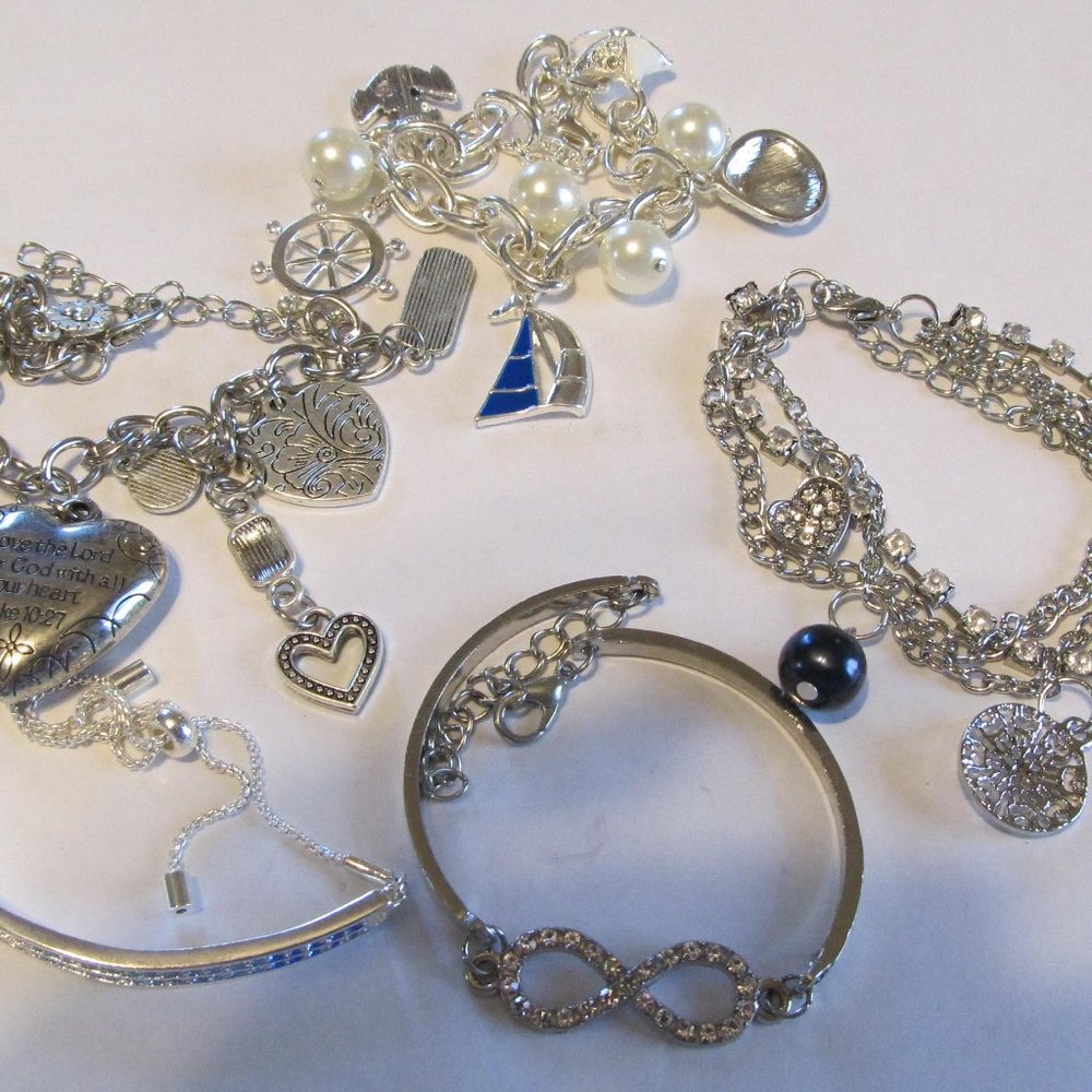 5 older Paparazzi Bracelets